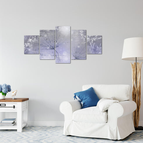Wandbilder Wohnzimmer XXL Pusteblume Moderne Bild Gräser